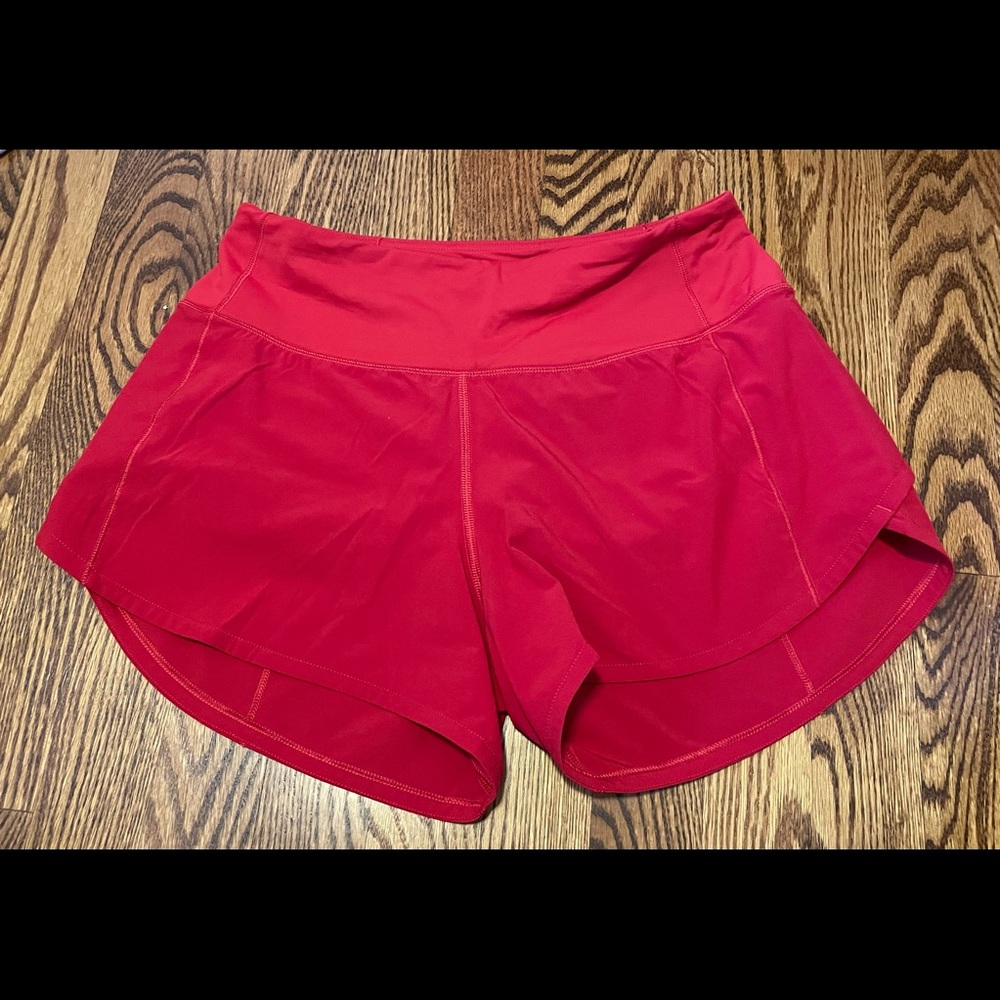 Lululemon speed up shorts (tall)